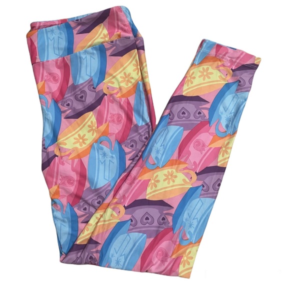 Disney Pants - Disney Parks Alice in Wonderland Tea Party Leggings